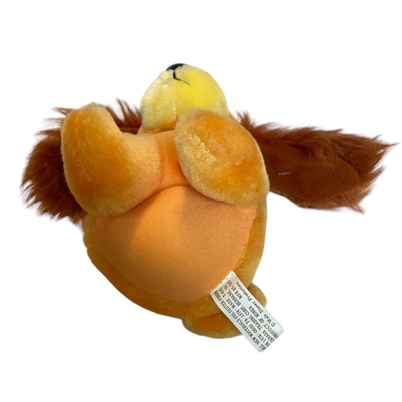 Deadstock Lady And The Tramp Vintage Disney Movie Tag Attached Plush Lady Dog - Picture 11 of 14